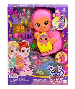Polly pocket kompaktowa torebka małpka