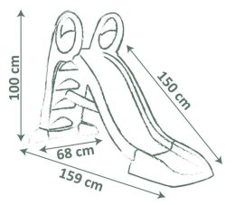 Zjeżdżalnia ks (ślizg 150 cm)