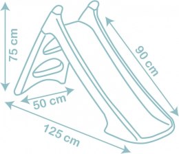 Zjeżdżalnia little xs zielona (ślizg 90 cm)