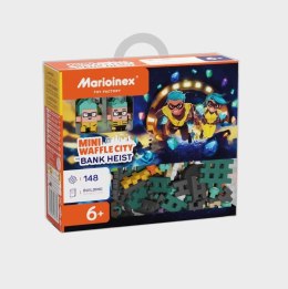 Klocki mini waffle - napad na bank 148 elementów
