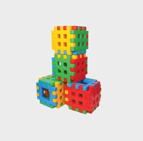 Klocki waffle maxi 24 elementy Klocki waffle maxi 24 elementy