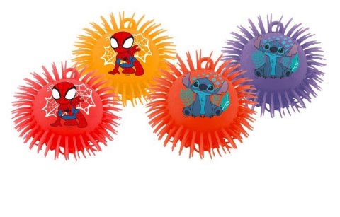 Piłka kudłata spidey,stitch display 12 sztuk Piłka kudłata spidey,stitch display 12 sztuk