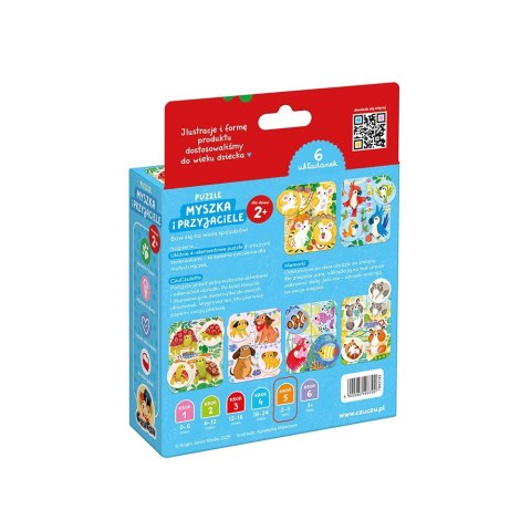 Puzzle myszka i przyjaciele Puzzle myszka i przyjaciele