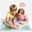 Puzzle odkrywcy - mapa świata 300 elementów