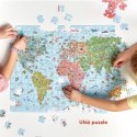 Puzzle odkrywcy - mapa świata 300 elementów