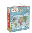 Puzzle odkrywcy - mapa świata 300 elementów