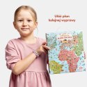 Puzzle odkrywcy - mapa świata 300 elementów