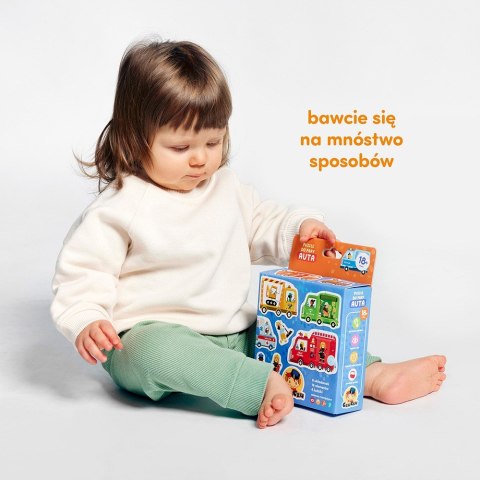 Układanka puzzle do pary - auta Układanka puzzle do pary - auta
