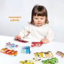 Układanka puzzle do pary - auta
