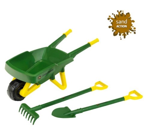 Zestaw z taczką john deere Zestaw z taczką john deere