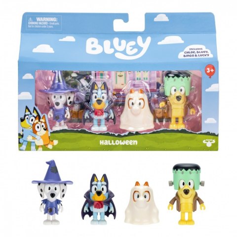 Bluey figurki bal przebierańców 4-pak Bluey figurki bal przebierańców 4-pak