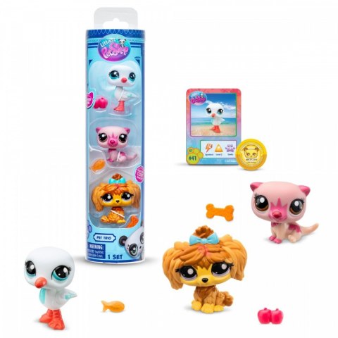 Figurki littlest pet shop tuba 3-pak Figurki littlest pet shop tuba 3-pak