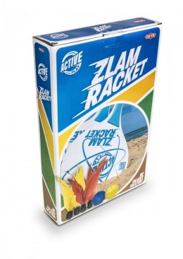Gra rakietki plażowe drewniane active play zlam racket