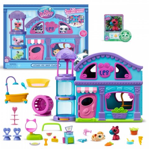 Zestaw figurek littles pet shop domek 2 figurki Zestaw figurek littles pet shop domek 2 figurki