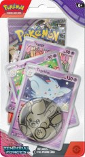 Karty scarlet & violet - temporal forces - premium checklane blister - togekiss