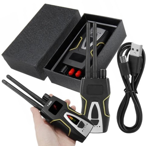 Wykrywacz lokalizator GPS kamer podsłuchów Mking MK8000 2 antenowy Wykrywacz lokalizator GPS kamer podsłuchów Mking MK8000 2 antenowy