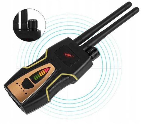 Wykrywacz lokalizator GPS kamer podsłuchów Mking MK8000 2 antenowy Wykrywacz lokalizator GPS kamer podsłuchów Mking MK8000 2 antenowy
