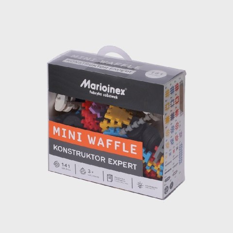 Klocki mini waffle konstruktor 141 elementów Klocki mini waffle konstruktor 141 elementów
