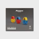 Klocki mini waffle konstruktor 141 elementów