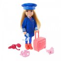 Lalka barbie chelsea kariera lalka pilotka