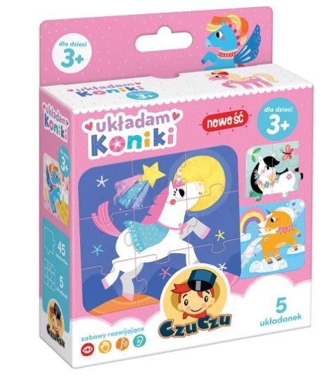 Puzzle układam koniki Puzzle układam koniki