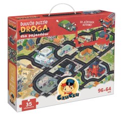 Duuuże puzzle - droga dla pojazdów