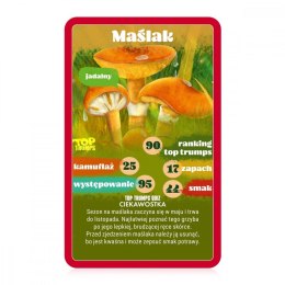 Gra karciana top trumps grzybobranie