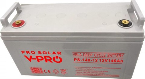 AKUMULATOR VOLT POLSKA DEEP CYCLE VPRO SOLAR 12V 140AH VRLA BEZOBSŁUGOWY AKUMULATOR VOLT POLSKA DEEP CYCLE VPRO SOLAR 12V 140AH VRLA BEZOBSŁUGOWY