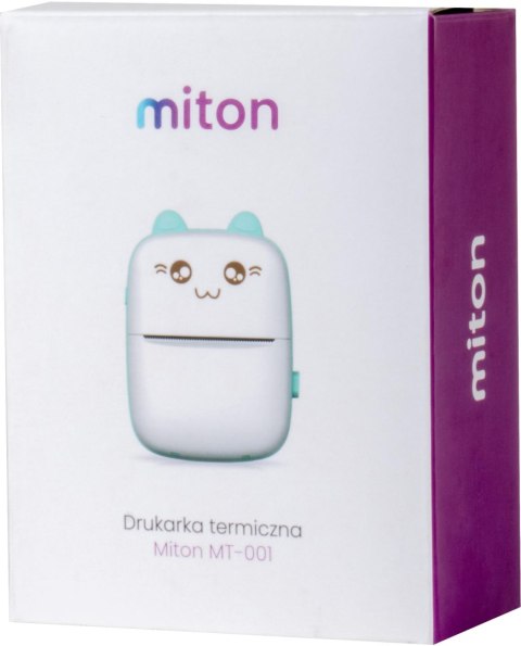 Drukarka termiczna Miton D-001 + 15 rolek Drukarka termiczna Miton D-001 + 15 rolek