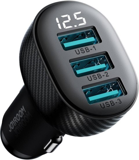 Ładowarka samochodowa Joyroom JR-CCD03 17W 3.4A 3x USB-A Ładowarka samochodowa Joyroom JR-CCD03 17W 3.4A 3x USB-A