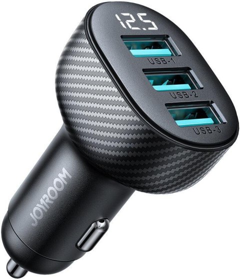 Ładowarka samochodowa Joyroom JR-CCD03 17W 3.4A 3x USB-A Ładowarka samochodowa Joyroom JR-CCD03 17W 3.4A 3x USB-A