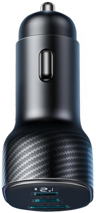 Ładowarka samochodowa Joyroom JR-CCD04 30W 4A 2x USB-C 1x USB-A PD QC 3.0 Ładowarka samochodowa Joyroom JR-CCD04 30W 4A 2x USB-C 1x USB-A PD QC 3.0