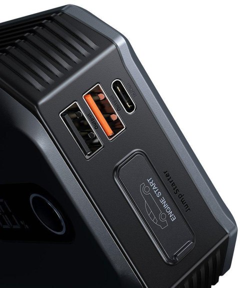POWERBANK BOOSTER Baseus Max Car Jump Starter CGNL020001 20000mAh 12V 2000A + KABLE KROKODYLKI POWERBANK BOOSTER Baseus Max Car Jump Starter CGNL020001 20000mAh 12V 2000A + KABLE KROKODYLKI