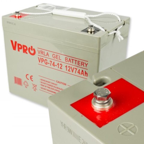 Akumulator Volt Polska GEL VPRO Solar 12V 74Ah Akumulator Volt Polska GEL VPRO Solar 12V 74Ah