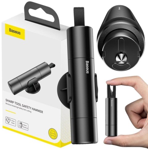 MŁOTEK BEZPIECZEŃSTWA Baseus Sharp Tool CRSFH-0G CZARNY MŁOTEK BEZPIECZEŃSTWA Baseus Sharp Tool CRSFH-0G CZARNY