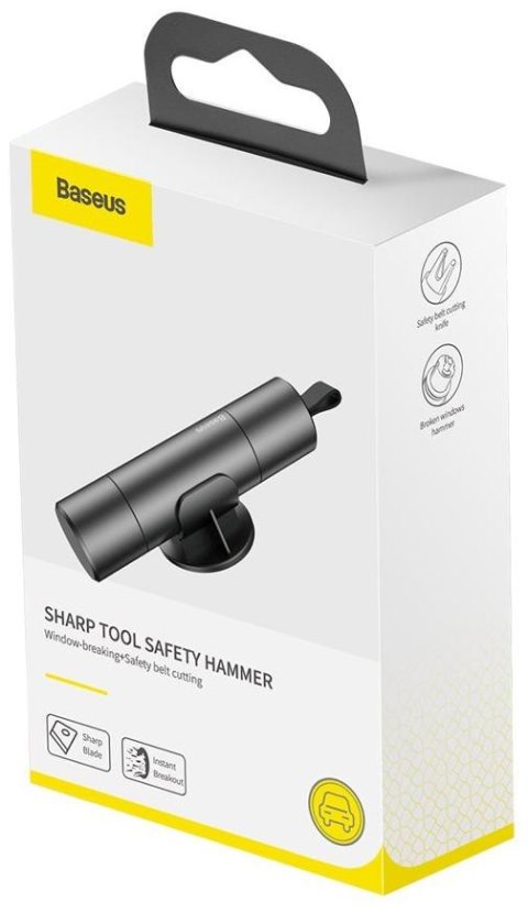 MŁOTEK BEZPIECZEŃSTWA Baseus Sharp Tool CRSFH-0G CZARNY MŁOTEK BEZPIECZEŃSTWA Baseus Sharp Tool CRSFH-0G CZARNY