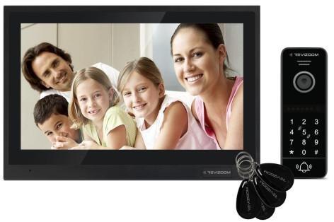 Wideodomofon REVIZOOM RM-T402HD BLACK/RC-411HD-CK Wideodomofon REVIZOOM RM-T402HD BLACK/RC-411HD-CK