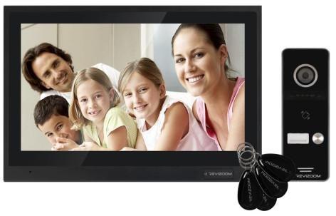 Wideodomofon REVIZOOM RM-T402HD BLACK/RC-411HD-C Wideodomofon REVIZOOM RM-T402HD BLACK/RC-411HD-C