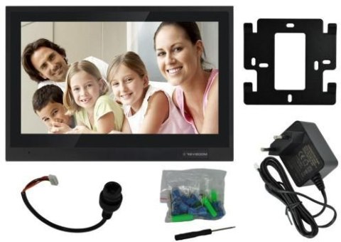 Wideodomofon REVIZOOM RM-T402HD BLACK/RC-411HD-C Wideodomofon REVIZOOM RM-T402HD BLACK/RC-411HD-C