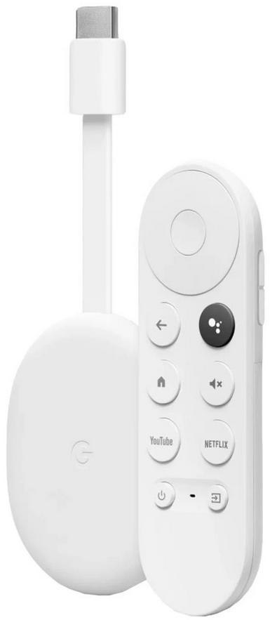 Odtwarzacz multimedialny Google Chromecast 4K z Google TV Odtwarzacz multimedialny Google Chromecast 4K z Google TV