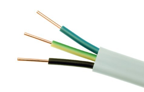 Przewód elektryczny drut płaski YDYp 450/750V 3x2,5mm2 ELEKTROKABEL 1m Przewód elektryczny drut płaski YDYp 450/750V 3x2,5mm2 ELEKTROKABEL 1m