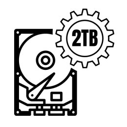 Dopłata do dysku zestaw monitoringu z 1TB na 2TB (SKU: 39367)