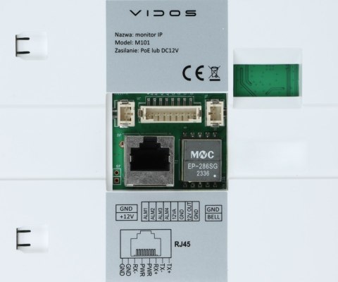 PANEL WEWNĘTRZNY M101 Vidos IPX