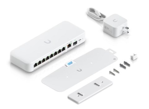 Switch Ubiquiti UniFi 9p Managed Multigigabit/10G (USW-Flex-2.5G-8-EU) Switch Ubiquiti UniFi 9p Managed Multigigabit/10G (USW-Flex-2.5G-8-EU)