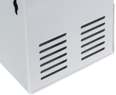 Obudowa pionowa RACK 3U 350x180mm Biała Obudowa pionowa RACK 3U 350x180mm Biała