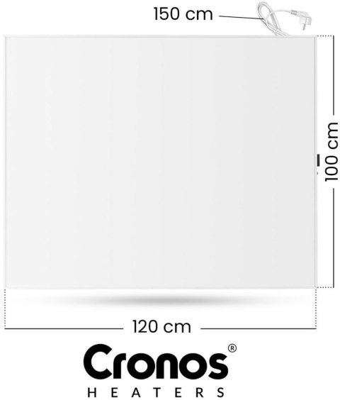 Panel grzewczy IR CRONOS Synthelith PRO CRP-1200TWP White Panel grzewczy IR CRONOS Synthelith PRO CRP-1200TWP White