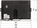 REJESTRATOR MOBILNY Z MONITOREM ATE-NTFT10-T3 4 KANAŁY 10 " AUTONE