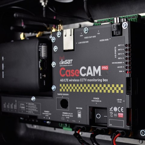 WALIZKA AKUMULATOROWA CCTV Z MIKROKAMERĄ I TRANSMISJĄ 4G/LTE CAMSAT CASECAM-PRO Q4 WALIZKA AKUMULATOROWA CCTV Z MIKROKAMERĄ I TRANSMISJĄ 4G/LTE CAMSAT CASECAM-PRO Q4