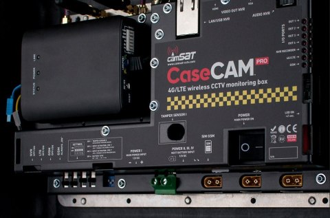 WALIZKA AKUMULATOROWA CCTV Z MIKROKAMERĄ I TRANSMISJĄ 4G/LTE CAMSAT CASECAM-PRO Q4 WALIZKA AKUMULATOROWA CCTV Z MIKROKAMERĄ I TRANSMISJĄ 4G/LTE CAMSAT CASECAM-PRO Q4