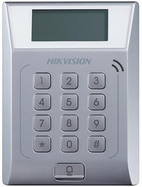 ZAMEK SZYFROWY Z WYŚWIETLACZEM HIKVISION DS-K1T802E ZAMEK SZYFROWY Z WYŚWIETLACZEM HIKVISION DS-K1T802E